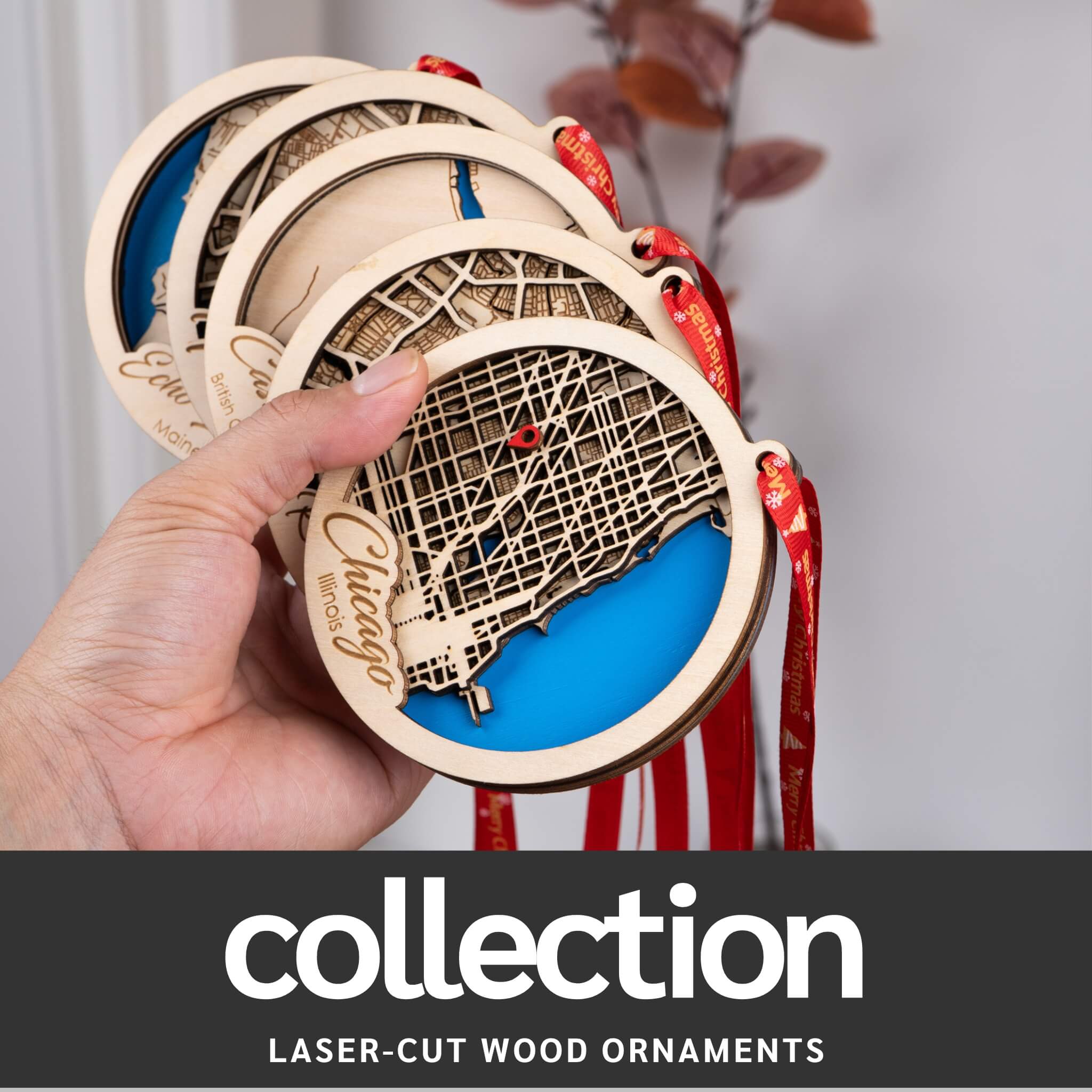 Laser Cut Wood Ornaments – Moc Tho LLC