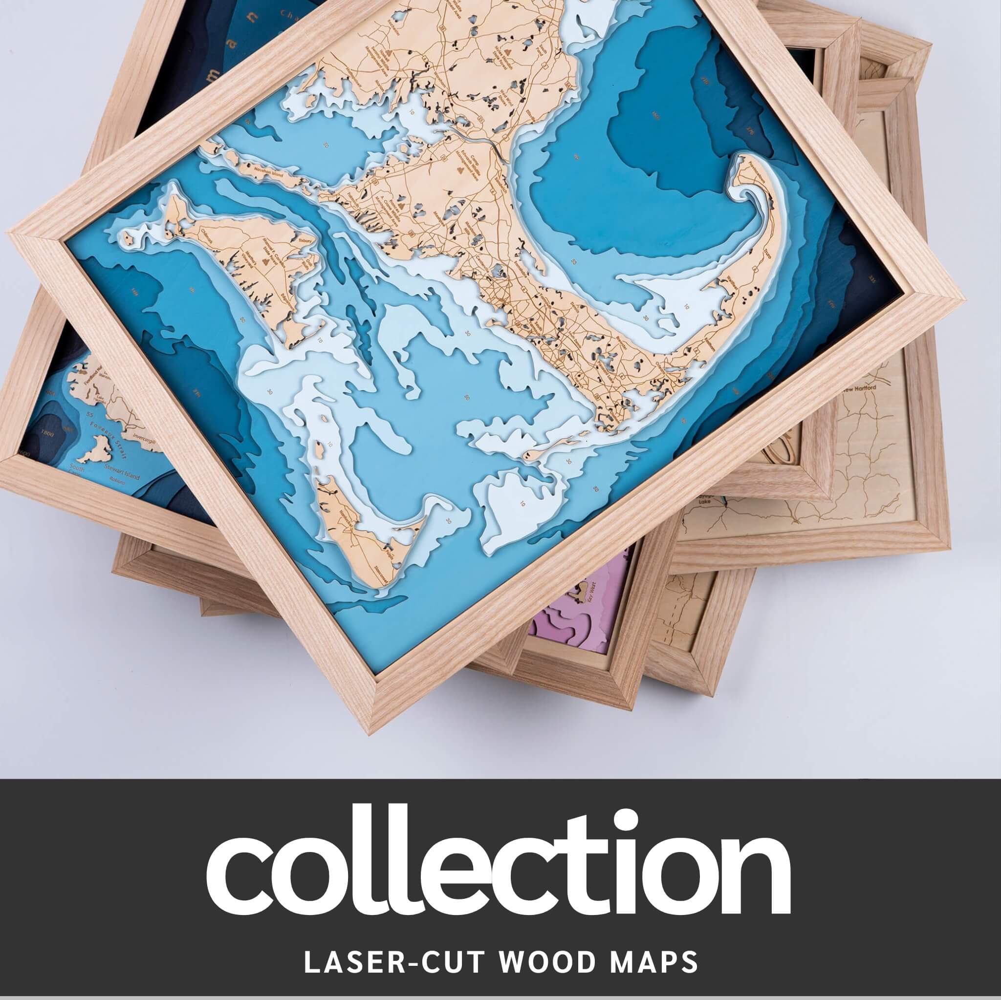 Laser Cut Wood Maps – Moc Tho LLC