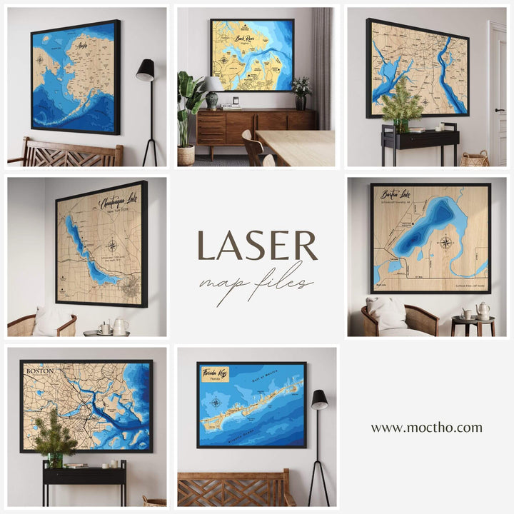 laser map files collection